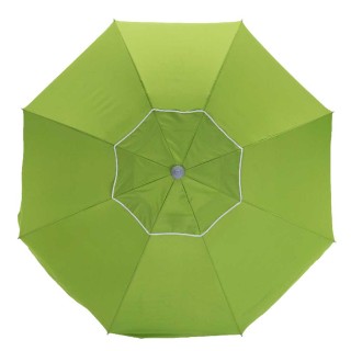 BAKAJI  Ομπρέλα Θάλασσα Παραλία Κήπος 210cm από Αλουμίνιο με Τρίαιν...