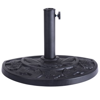 Costway Βάση Ομπρέλας Ημικυκλική για Μπαλκόνι και Αγορά OP3042