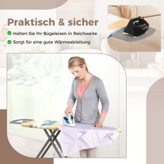 Costway Τετράστρωτη Σιδερώστρα με Ανθεκτική Επίστρωση Ασημιού και ... Costway Τετράστρωτη Σιδερώστρα με Ανθεκτική Επίστρωση Ασημιού και ...