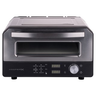 Kooper Φούρνος πιτσαρίας 43x48x27 εκ., ανοξείδωτος χάλυβας, 6 ρυθμί...