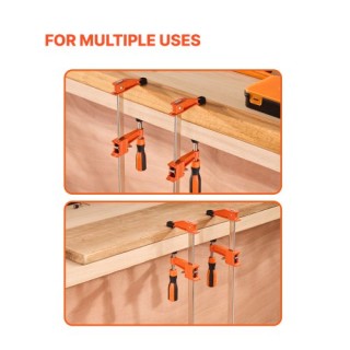 VEVOR Σετ 2 Σφιγκτήρες Ξυλουργικής 61 εκ με Κλείδωμα από Χυτοσίδηρο... VEVOR Σετ 2 Σφιγκτήρες Ξυλουργικής 61 εκ με Κλείδωμα από Χυτοσίδηρο...