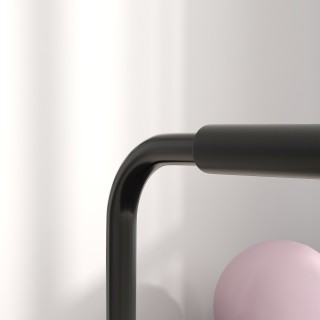 SPORTNOW Σετ 2 Ρυθμιζόμενες Μπάρες για Δίπλες σε 4 Ύψη με Αντιολισθ...