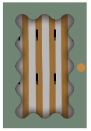 Atmosphera Κουτί Κλειδιών Chéri – Πολύχρωμο, 20 x 6.6 x 30 εκ. 210420