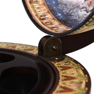 Costway Κομψό Μπαρ Υδρόγειος Σφαίρα με Ρόδες για Φιάλες και Ποτήρι... Costway Κομψό Μπαρ Υδρόγειος Σφαίρα με Ρόδες για Φιάλες και Ποτήρι...