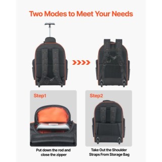 VEVOR Κυλιόμενη Τσάντα Εργαλείων με 72 Θήκες GLGJBB15YC164X8V1001V0 VEVOR Κυλιόμενη Τσάντα Εργαλείων με 72 Θήκες GLGJBB15YC164X8V1001V0