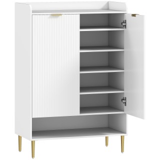 HOMCOM Οργανωτής Παπουτσιών Εξοικονόμησης Χώρου για 24 Ζευγάρια 75 ... HOMCOM Οργανωτής Παπουτσιών Εξοικονόμησης Χώρου για 24 Ζευγάρια 75 ...