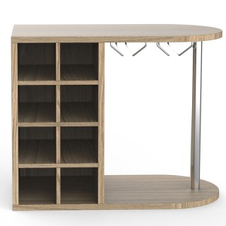 BAKAJI Ράφι Μπαρ Κάβα Κρασιού Τοίχος Ξύλο Κελάρι 8 Θέσεις + Θήκη Π... BAKAJI Ράφι Μπαρ Κάβα Κρασιού Τοίχος Ξύλο Κελάρι 8 Θέσεις + Θήκη Π...