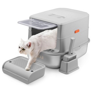 BAKAJI Μεταλλικό Κουτί Αμμοδόχου 36 Λίτρων  58 x 42 x 25 cm με Χειρ...