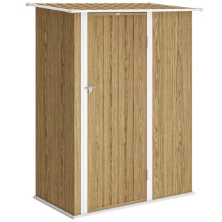 Outsunny Μεταλλική Αποθήκη Εργαλείων με Κεκλιμένη Στέγη και Κλειδωμ... Outsunny Μεταλλική Αποθήκη Εργαλείων με Κεκλιμένη Στέγη και Κλειδωμ...