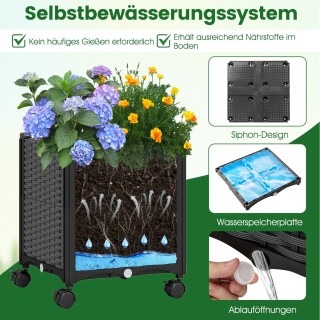 Costway Δί σε 1 Αψίδα Κήπου με Κασπώ από Ανθεκτικό Μέταλλο και Πλα... Costway Δί σε 1 Αψίδα Κήπου με Κασπώ από Ανθεκτικό Μέταλλο και Πλα...