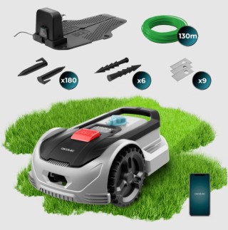 Ρομποτικό χλοοκοπτικό Conga GrassHopper 500 Cecotec CEC-04478 Ρομποτικό χλοοκοπτικό Conga GrassHopper 500 Cecotec CEC-04478