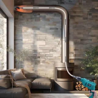 Σετ Καθαρισμού Καμινάδας VEVOR 7m με Εύκαμπτες Ράβδους και Βούρτσα ... Σετ Καθαρισμού Καμινάδας VEVOR 7m με Εύκαμπτες Ράβδους και Βούρτσα ...