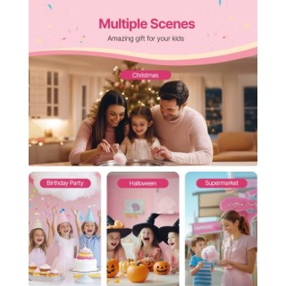 VEVOR Μηχανή Μαλλί της Γριάς 1000W για Πάρτι Κόκκινη TSDRMHTJHSWGU5... VEVOR Μηχανή Μαλλί της Γριάς 1000W για Πάρτι Κόκκινη TSDRMHTJHSWGU5...