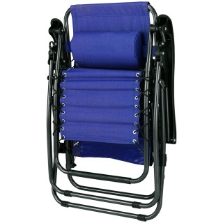 BAKAJI Πτυσσόμενη Πολυθρόνα Κήπου Βαρύτητας Μηδέν από Ατσάλι και Ο... BAKAJI Πτυσσόμενη Πολυθρόνα Κήπου Βαρύτητας Μηδέν από Ατσάλι και Ο...