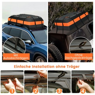 Costway Αδιάβροχη Σκεπή Αυτοκινήτου με Χωρητικότητα 450L και Κλειδα... Costway Αδιάβροχη Σκεπή Αυτοκινήτου με Χωρητικότητα 450L και Κλειδα...