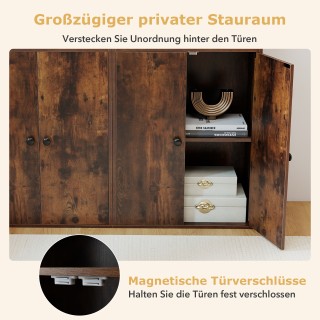 Costway Βιβλιοθήκη με 4 Πόρτες και Ρυθμιζόμενα Ράφια 111 x 54 x 30 ... Costway Βιβλιοθήκη με 4 Πόρτες και Ρυθμιζόμενα Ράφια 111 x 54 x 30 ...