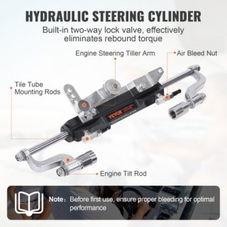 Σετ Υδραυλικής Τιμονιέρας VEVOR για Σκάφη, 300HP  XWYYFXBDJTJ37VR7HV0