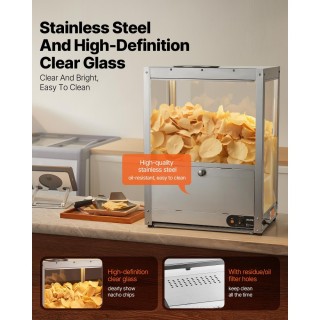 VEVOR Επαγγελματική Θερμαντική Μηχανή Νάτσος 80L από Ανοξείδωτο Ατσ...