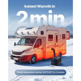 VEVOR Φορητός Αερόθερμος Πετρελαίου 8KW με Bluetooth και Τηλεχειρισ...