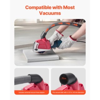 VEVOR Προστατευτικό Κοπής για Γωνιακούς Τροχούς 4-5 ιντσών με 6 Ροδ...