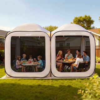 VEVOR Πτυσσόμενη Σκηνή με Κουνουπιέρα για Κήπο και Εξωτερικές Δραστ... VEVOR Πτυσσόμενη Σκηνή με Κουνουπιέρα για Κήπο και Εξωτερικές Δραστ...