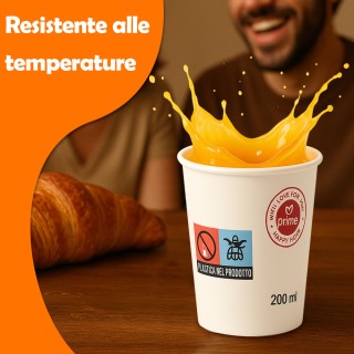 BAKAJI 1000 Ποτηράκια Καφέ Μιας Χρήσης Χωρητικότητας 200ml Χάρτινα ...