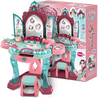 BAKAJI Καθρέφτης Μακιγιάζ με Αισθητήρα Σετ Ομορφιάς με Σκαμπό Μουσ... BAKAJI Καθρέφτης Μακιγιάζ με Αισθητήρα Σετ Ομορφιάς με Σκαμπό Μουσ...