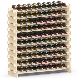 BAKAJI Κάβα Πορταβίνο από Φυσικό Ξύλο με 100 Θέσεις για Μπουκάλια ... BAKAJI Κάβα Πορταβίνο από Φυσικό Ξύλο με 100 Θέσεις για Μπουκάλια ...