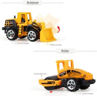 BAKAJI Φορτηγό Μεταφοράς με 6 Οχήματα Εργασίας Παιχνίδι για Παιδιά... BAKAJI Φορτηγό Μεταφοράς με 6 Οχήματα Εργασίας Παιχνίδι για Παιδιά...