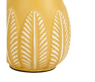 Ostaria Κεραμικό Φωτιστικό Sores Κίτρινο Ματ -36204