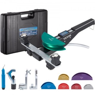 VEVOR Σωληνοκάμπτης Χαλκού, 7 Πολύχρωμες Μήτρες 1/4-7/8 ίντσες, 90°... VEVOR Σωληνοκάμπτης Χαλκού, 7 Πολύχρωμες Μήτρες 1/4-7/8 ίντσες, 90°...