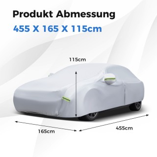 Costway Κάλυμμα αυτοκινήτου με φερμουάρ & τσάντα Αδιάβροχο κάλυμμα ... Costway Κάλυμμα αυτοκινήτου με φερμουάρ & τσάντα Αδιάβροχο κάλυμμα ...