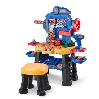 VEVOR Παιδικός Πάγκος Εργασίας με 181 Εργαλεία και Ηλεκτρικό Τρυπάν... VEVOR Παιδικός Πάγκος Εργασίας με 181 Εργαλεία και Ηλεκτρικό Τρυπάν...