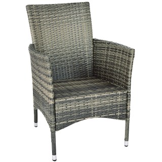 Costway  Σετ Επίπλων Κήπου από Ρατάν με Τραπέζι και Δύο Καρέκλες - ...