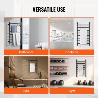 Ηλεκτρική Πετσετοκρεμάστρα Μπάνιου  VEVOR  212 Watt JRMJJBGS8GHSZVM...