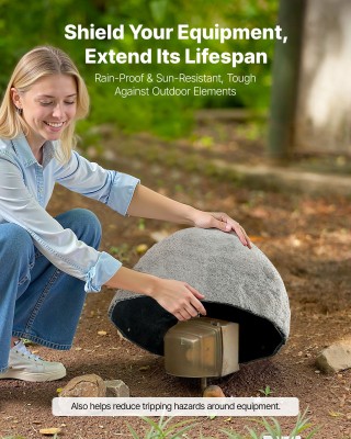 VEVOR Πλαστικός Βράχος Εξωτερικού Χώρου, Ρεαλιστική Υφή, Μέγεθος: 1...