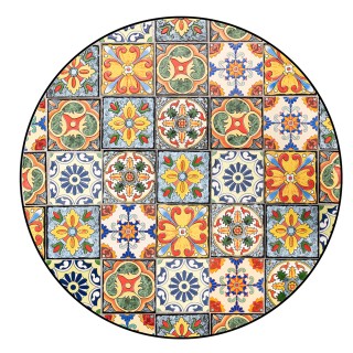 BAKAJI Σετ Πτυσσόμενο Τραπέζι και Καρέκλες με Μαξιλάρι Σχέδιο Μωσα... BAKAJI Σετ Πτυσσόμενο Τραπέζι και Καρέκλες με Μαξιλάρι Σχέδιο Μωσα...