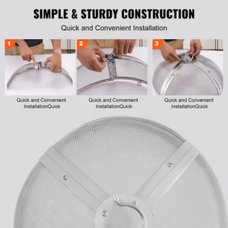 VEVOR Στρογγυλή Σχάρα Προστασίας Φωτιάς 20, Ενισχυμένο Βαρύ Καπάκι ... VEVOR Στρογγυλή Σχάρα Προστασίας Φωτιάς 20, Ενισχυμένο Βαρύ Καπάκι ...