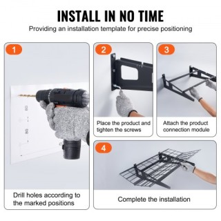 Ράφια Γκαράζ VEVOR, Σετ 2, 6 x 2 ft, Βαρέως Τύπου, 1000 lbs, Τοίχου... Ράφια Γκαράζ VEVOR, Σετ 2, 6 x 2 ft, Βαρέως Τύπου, 1000 lbs, Τοίχου...