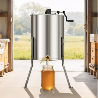 VEVOR Εξαγωγέας Μελιού 4/8 Πλαισίων Ανοξείδωτος Χάλυβας SDYMJJPBXG1...