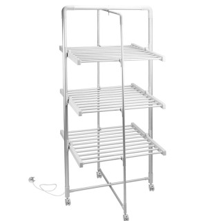 BAKAJI  Ηλεκτρική Πτυσσόμενη Απλώστρα Ρούχων Πύργος 300W Στεγνωτήρι...