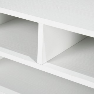 HOMCOM Φορητή Τρόλεϊ Εκτυπωτή Γραφείου με 3 Ανοιχτά Ράφια σε 2 Επίπ... HOMCOM Φορητή Τρόλεϊ Εκτυπωτή Γραφείου με 3 Ανοιχτά Ράφια σε 2 Επίπ...