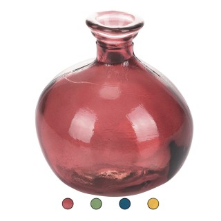 Galileo Διακοσμητικό βάζο από ανακυκλωμένο γυαλί ύψους 18 εκ. σύγχρ...