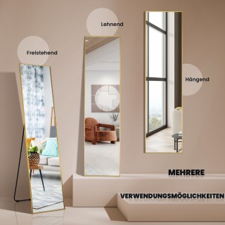 Costway Υψηλής Ανάλυσης Ολόσωμος Καθρέφτης με Ανθεκτικό Πλαίσιο Αλ... Costway Υψηλής Ανάλυσης Ολόσωμος Καθρέφτης με Ανθεκτικό Πλαίσιο Αλ...