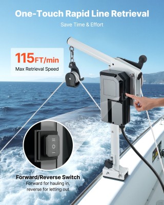 VEVOR Ηλεκτρικός Τραβηχτήρας Δολωμάτων 465 x 178 x 728 χιλ. DDXJJP1...