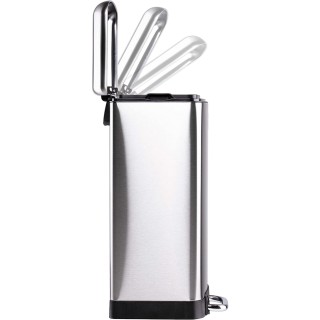 Dirt Devil Πεντάλ Κάδος Απορριμμάτων Ανοξείδωτο Ατσάλι 20L με Αφαιρ... Dirt Devil Πεντάλ Κάδος Απορριμμάτων Ανοξείδωτο Ατσάλι 20L με Αφαιρ...