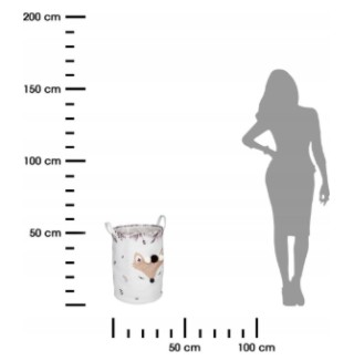 Atmosphera Πτυσσόμενο καλάθι παιχνιδιών Αλεπού με πομ πομ, Διάμετρ... Atmosphera Πτυσσόμενο καλάθι παιχνιδιών Αλεπού με πομ πομ, Διάμετρ...
