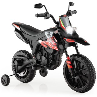 Costway Παιδική Ηλεκτρική Μοτοσυκλέτα 12V με Βοηθητικές Ρόδες April...