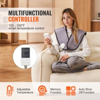 VEVOR  Θερμαντικό Υπόστρωμα Υπέρυθρης Ακτινοβολίας με 54 Φυσικούς Ν...