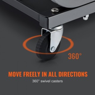 VEVOR  Σκαμπό Συνεργείου 250 LBS με Θέση Μηχανικού και Δίσκο Εργαλε...